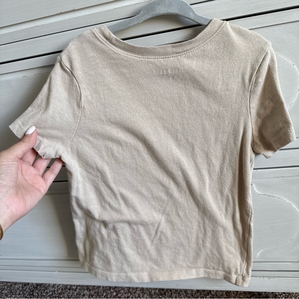 Old Navy Tan Easy Tiger Toddler Kids Tee 4T - Picture 5 of 6